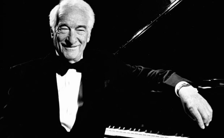 Hilarious routines from the master of music and comedy, Victor Borge (pictured sitting at the piano).