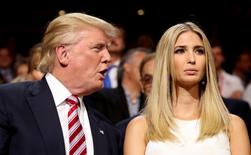 Ivanka Trump says she does not affiliate herself with a particular political party.