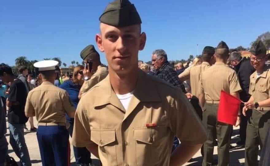 Lance Cpl. Chase D. Sweetwood in this undated photo.
