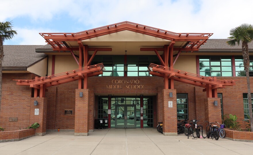 Coronado Middle School, photographed on Thursday, Feb. 19, 2026.