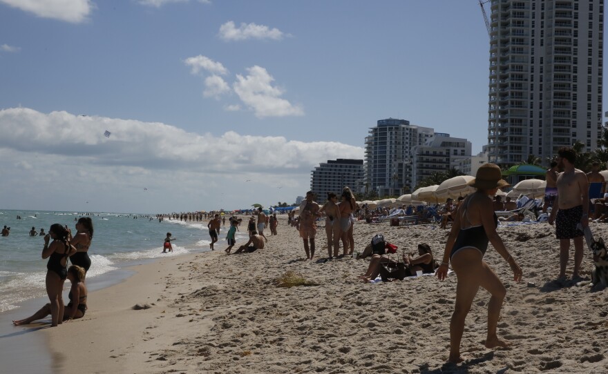 A majority of U.S. colleges have canceled spring break, in an attempt to curb student travel. But the rise of online classes means students can now attend college from anywhere, including Miami Beach.