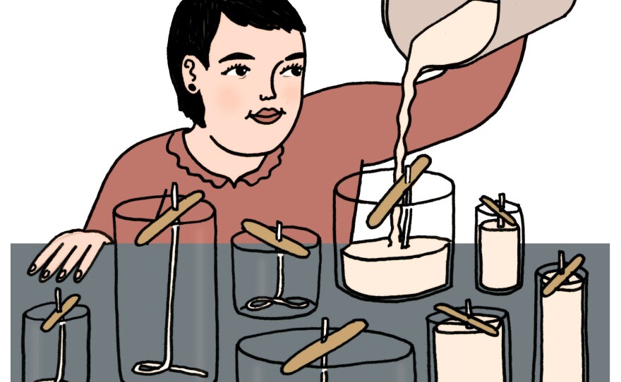 Candle-making