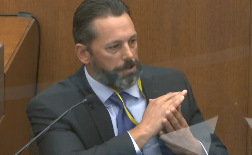 Minneapolis Police Lt. Johnny Mercil told jurors that the technique former officer Derek Chauvin used to restrain George Floyd was not taught by the police. Chauvin faces murder charges over Floyd's death in police custody last Memorial Day.