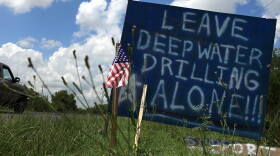 A homemade sign voices support for the oil industry in Houma, La. The BP spill has been called the largest environmental disaster in American history.