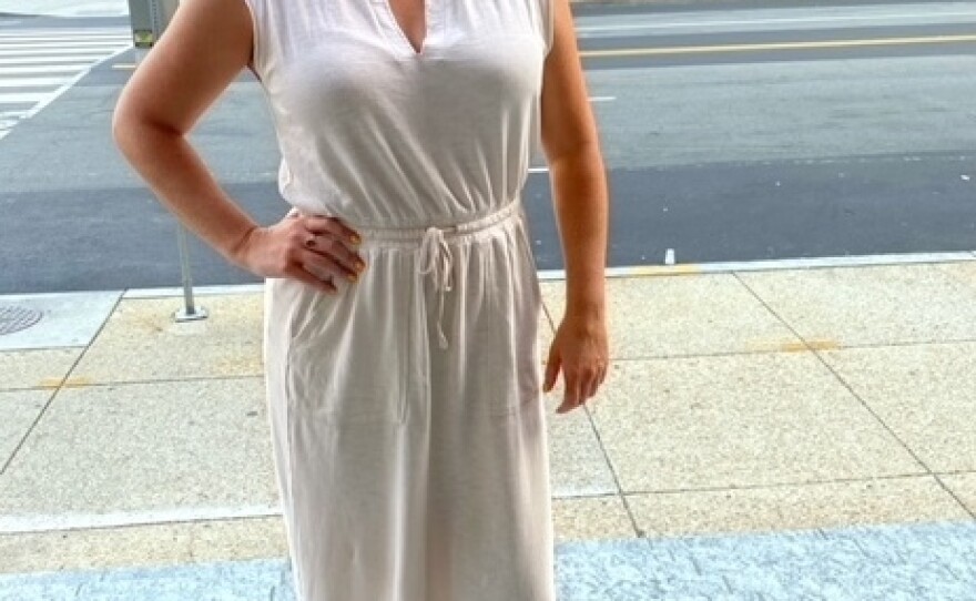 Meg Johnston's weight-loss medication has reduced her desire to drink. "Alcohol just doesn't sound as appetizing or appealing," she says.