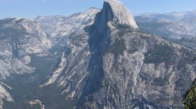 Half Dome is pictured in Yosemite, Calif. in Sept. 2020. 