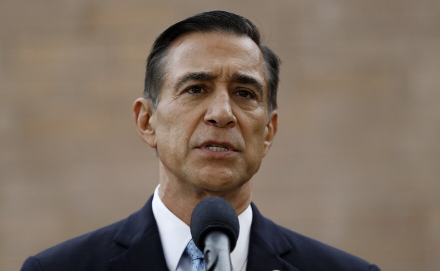 Former Rep. Darrell Issa announced Thursday he will attempt a return to Congress to replace fellow Republican Rep. Duncan Hunter, who is running for reelection while under indictment for corruption.