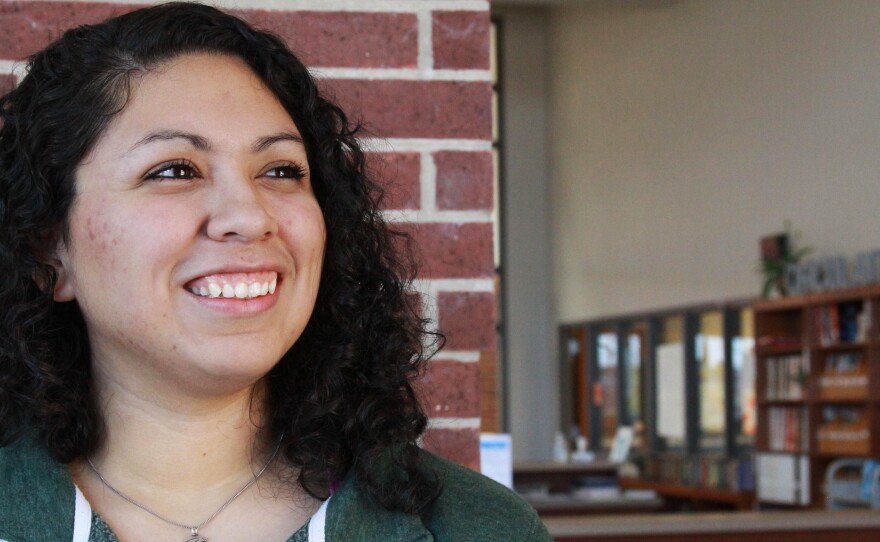 Kristen Hannah Perez, a low-income, high-achieving student from Celina, Texas, plans to attend Dartmouth College next fall.