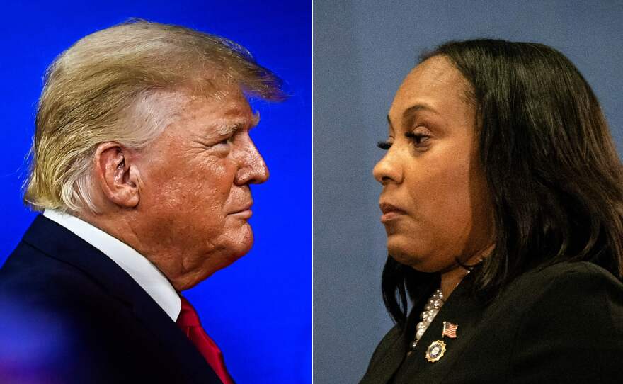 Former President Donald Trump is facing charges stemming from an investigation into his efforts to overturn the 2020 presidential election results in Georgia, led by Fulton County District Attorney Fani Willis.