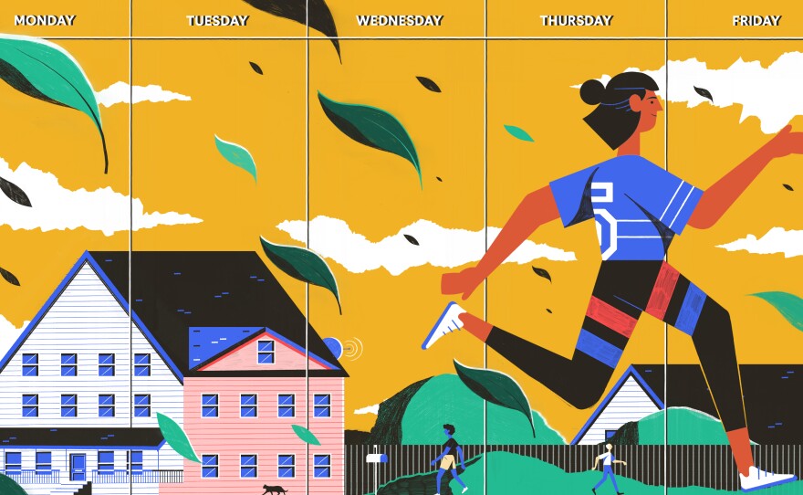 Scheduling time on the calendar for a workout and setting small, achievable goals are just a couple of ways we can focus on rebuilding healthy habits.