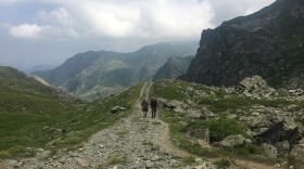 The climb to the Col de la Traversette, the alleged route of Hannibal’s crossing.