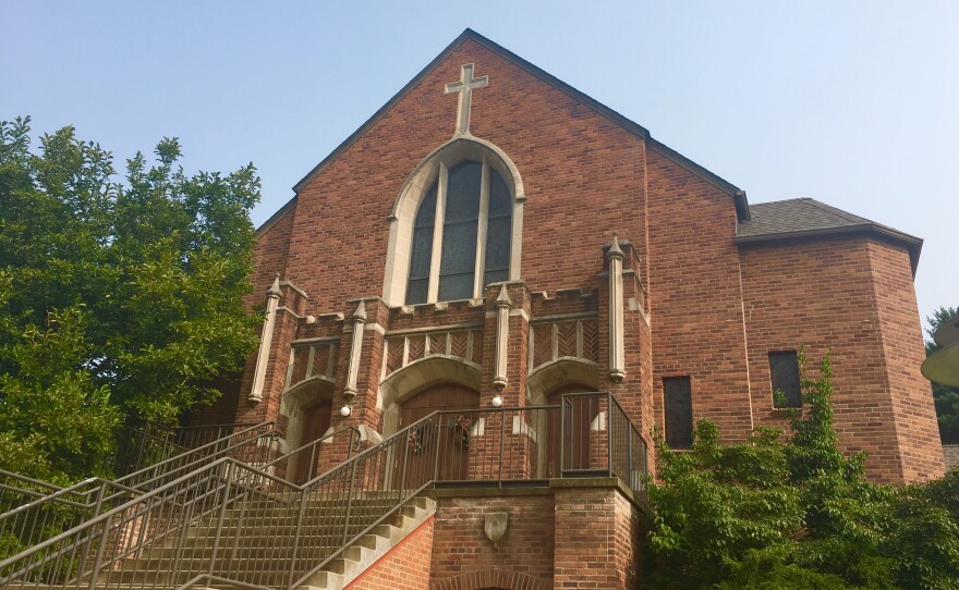 Saint Ursula's Parish held Saturday mass for the first time since the release of the state Attorney General's grand jury report alleging sexual abuse of minors.