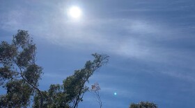 Sun shines above La Jolla Shores, May 6, 2020.