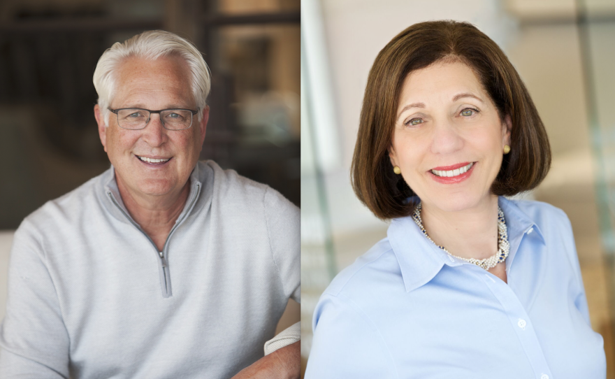 Republican Ray Ellis and Democrat Barbara Bry are competing for the San Diego City Council District 1 seat.