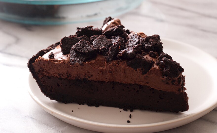 Mississippi mud pie. 