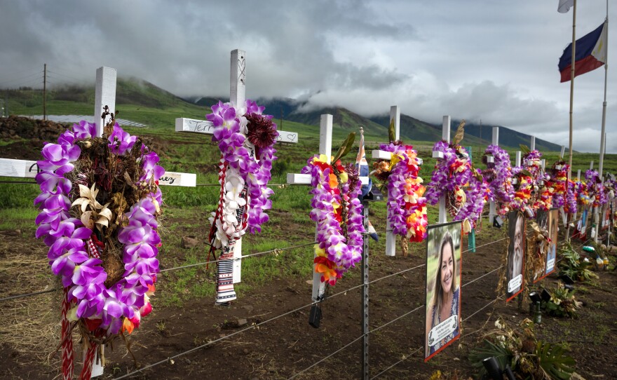 A memorial has been created for the 101 people who died in the Lahaina wildfire, the deadliest fire in the U.S. in a century.