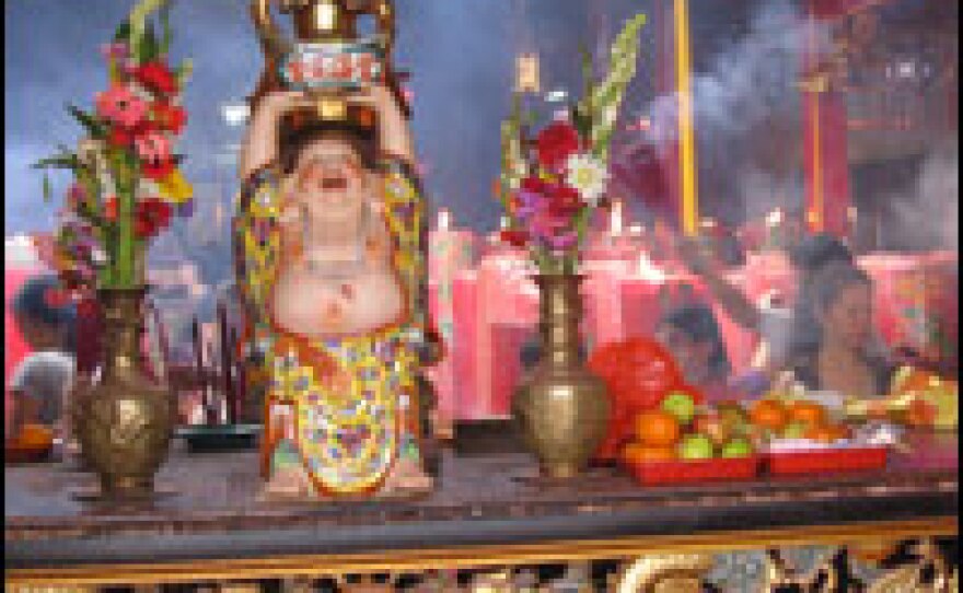 At Jakarta's Vihara Dharma Bhakti temple, it's much easier to worship now than it was during the 30-year rule of Suharto, when China — and most things Chinese, including Indonesia's ethnic Chinese minority — was viewed with suspicion.
