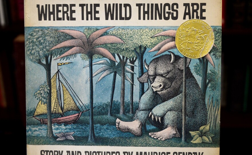 An early edition of <em>Where the Wild Things Are</em>, by Maurice Sendak.