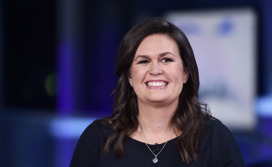 Sarah Huckabee Sanders the former White House Press Secretary for the Trump White House announced she is running for governor of Arkansas. Sanders is seen above during an appearance on Fox News in 2019.