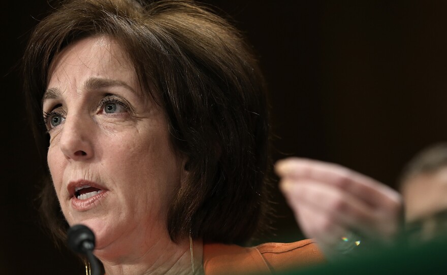 Roberta Jacobson testifies before the Senate Foreign Relations Committee in May 2015.