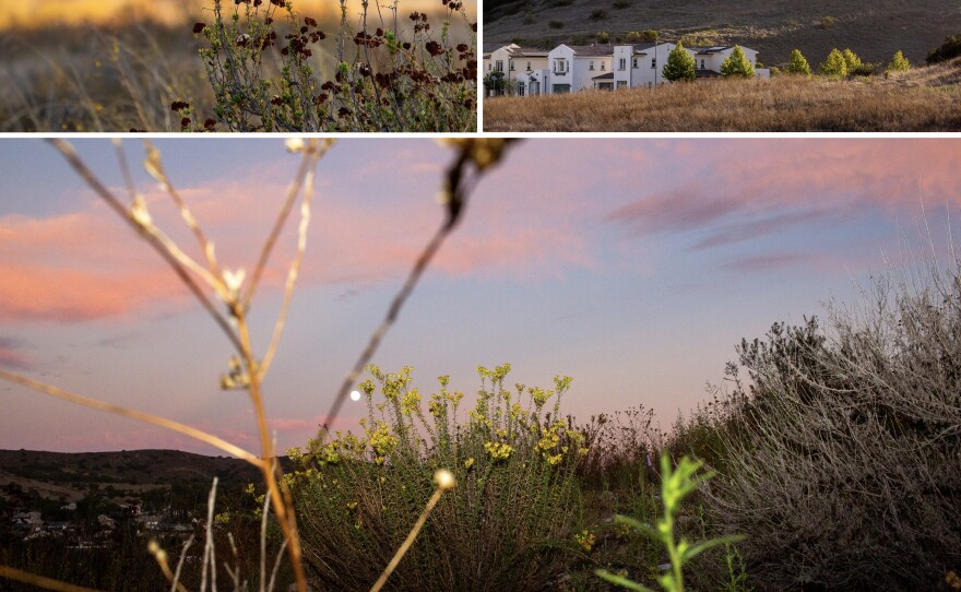 Around a quarter of California's land is at high risk for burning, which means cities are facing tough choices about where to put much-needed new housing.