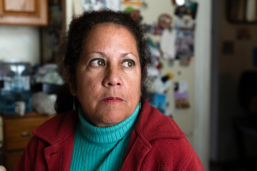 Patricia Hernandez says caring for two parents with Alzheimer's disease was difficult.