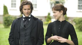 This two-hour scripted drama presents the remarkable story behind the birth of Darwin’s radically controversial theory of evolution and reveals his deeply personal crisis: whether to publish his earthshaking ideas or to keep quiet to avoid potential backlash from the church. Pictured: Charles (Henry Ian Cusick) walks with Emma (Frances O’Connor), discussing his theory of natural selection.