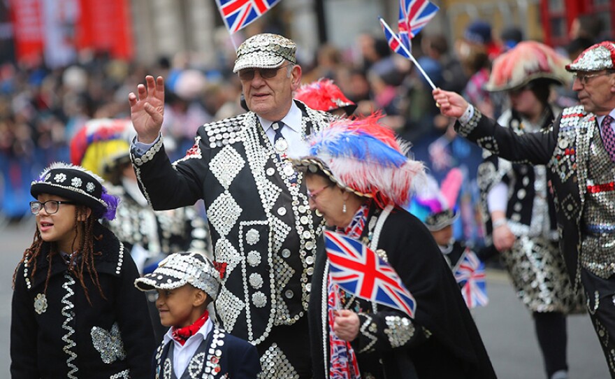 A photo from London New Year's Day Parade 2020.