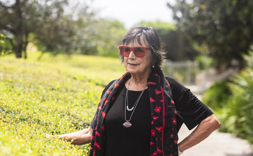 Real estate agent Linda Miller says the battle over beach access has affected the housing market on Florida's Gulf Coast.