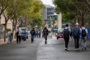 Students walk through campus at UC San Diego on Sept. 22, 2025.
