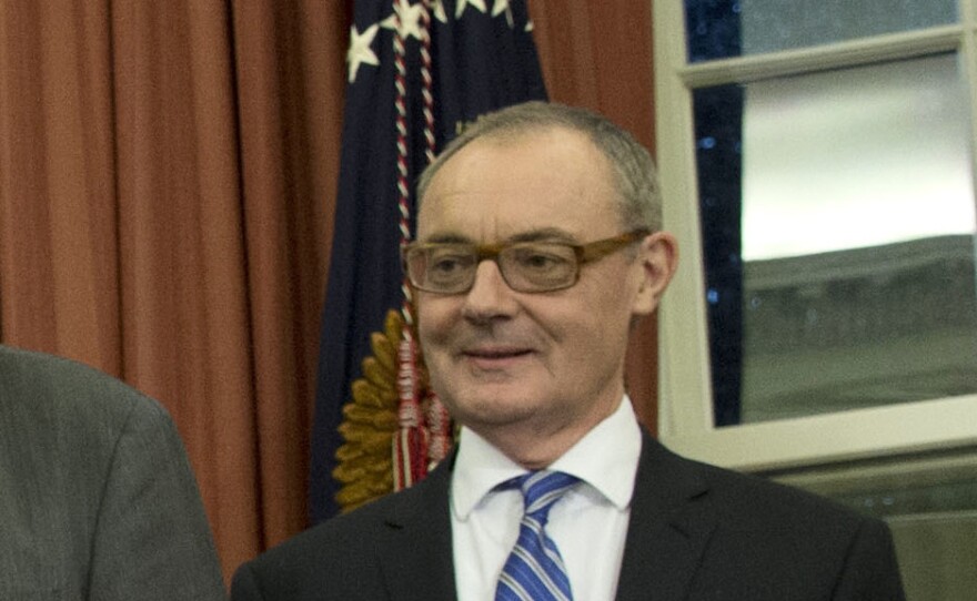 David O'Sullivan, ambassador of the European Union to the U.S., attends a signing ceremony in 2016 at the White House.