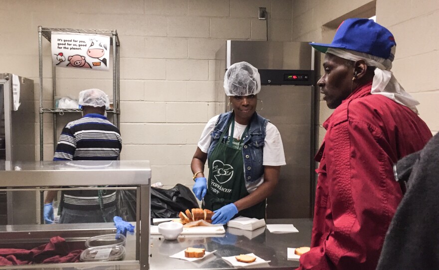 The Franciscan Center in Baltimore serves a hot lunch daily to those who need extra help, even if they receive food stamps. Those benefits could end for 755,000 able-bodied adults.