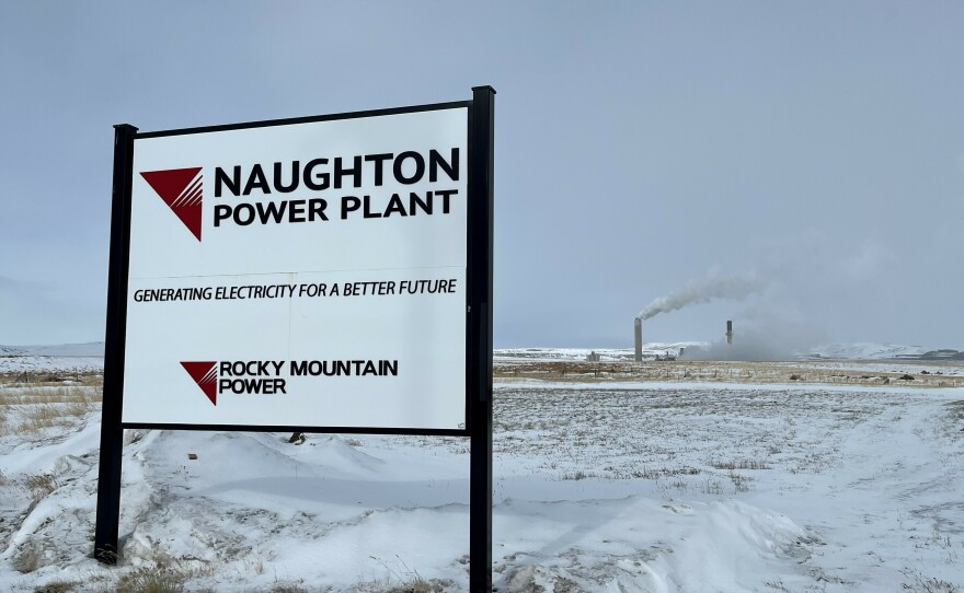 The coal power plant in Kemmerer, Wyoming, owned by Rocky Mountain Power, is scheduled to be decommissioned next year.