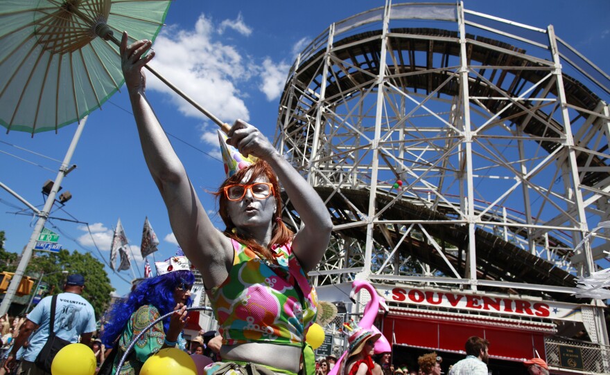 The Mermaid Parade at Coney Island, Brooklyn, draws hundreds of thousands of revelers each June. After sustaining significant damage in Hurricane Sandy, the nonprofit that runs the parade was almost unable to host this year's event, scheduled for Saturday.