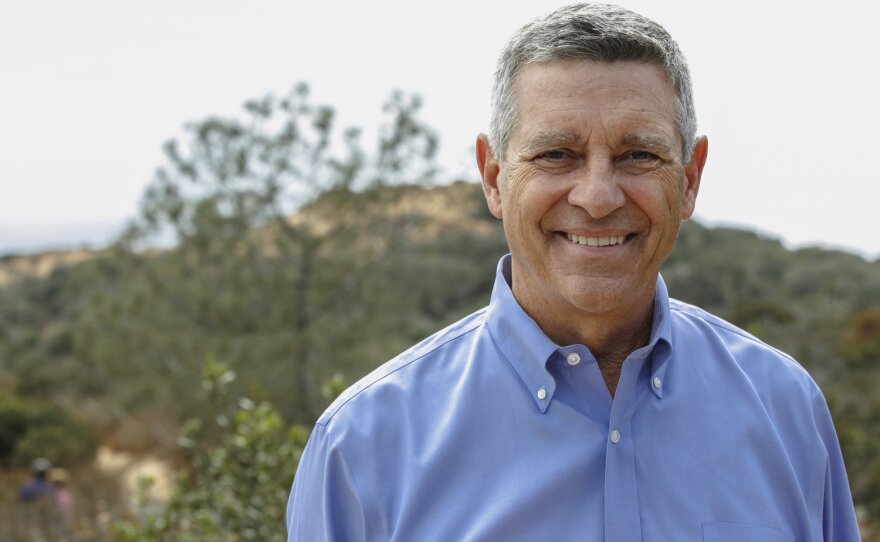 Above: Democrat Doug Applegate, a candidate in the 49th congressional district race in an undated campaign photo.