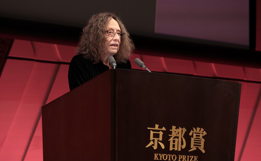 Author and researcher Carol Gilligan, one of the 2025 Kyoto Prize Laureates, is seen in this undated image.
