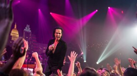 Nick Cave & The Bad Seeds' set ranges across their 30-year career, from their first album to their latest, "Push the Sky Away."