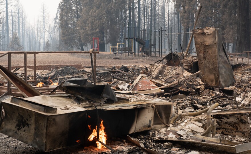 Walter Tyler Elementary in Grizzly Flats, Calif. Tuesday, August 17, 2021.