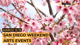 Cherry blossoms are shown in an undated photo at the Japanese Friendship Garden in Balboa Park.