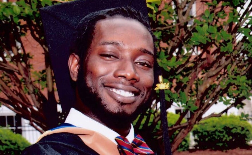 An undated photo shows Tywanza Sanders, who was among the nine people killed by Dylann Roof.