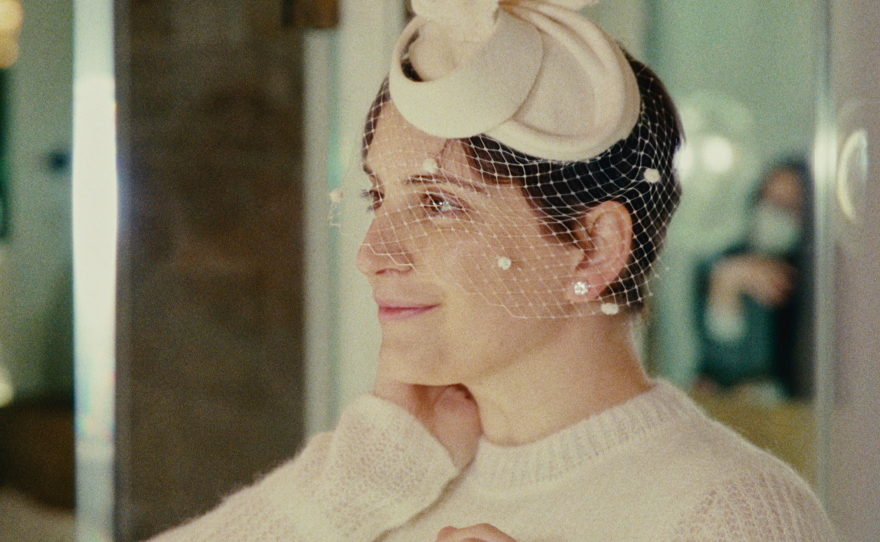Jaouad, pictured here, and Batiste married shortly before she received a bone marrow transplant.