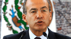 Mexican President Felipe Calderon arrives in Washington for two days of talks with President Obama and other U.S. officials.