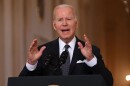 President Biden speaks at the Cross Hall of the White House on Thursday about the recent mass shootings and urges Congress to pass laws to combat gun violence.