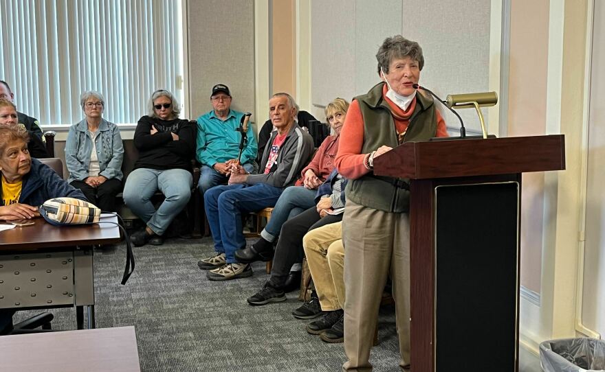 Dozens of people turned out to testify for and against a proposal in Lewis County, Wash., that would require public libraries to classify books according to age categories defined by County Commissioner Sean Swope. He says his plan was inspired by the rating system used voluntarily by the movie industry.