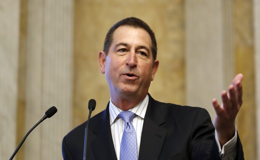Comptroller of the Currency Joseph Otting, a former bank executive, is testifying before Congress this week about reshaping some banking rules.