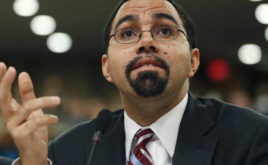 John King Jr., acting education secretary, has called for restoring "balance" to school testing.