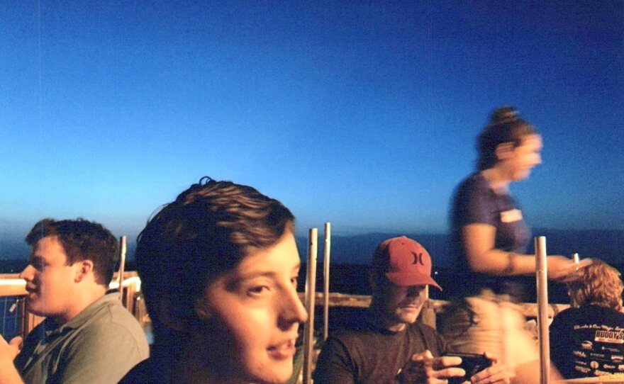 Vista resident Zach Budlong, center, is shown in this undated photo. His mother believes the pandemic contributed to her son’s death.