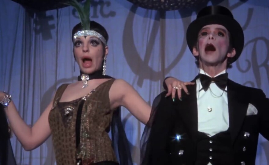 Liza Minnelli and Joel Grey star in Bob Fosse's Oscar-winning "Cabaret."