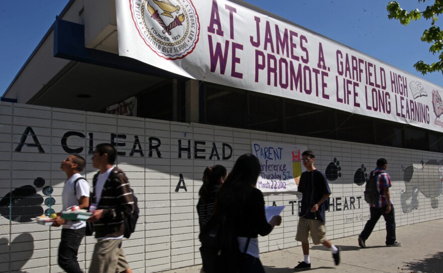 When Garfield High School in Los Angeles stopped suspending students for "willful defiance" several years ago, it saw suspensions drop from more than 600 to just one. Tuesday, the Los Angeles Unified School District board voted to follow suit in all L.A. schools.