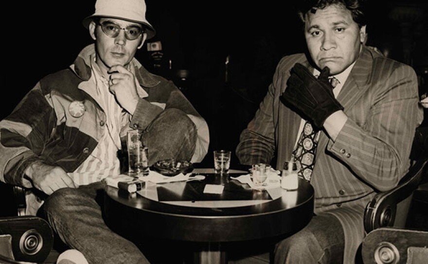 Hunter S. Thompson and Oscar Zeta Acosta, 1971.